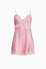 Nivola Silk-Blend Mini Slip Dress