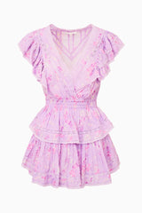 Gwen Heirloom Print Cotton Mini Dress