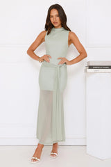Dazzle Me Darling Mesh Maxi Dress